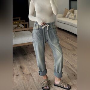Shop Talulah - railroad striped pants - S